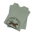 Curly-Coated Retriever Stay Wild Chase Squirrels Tee