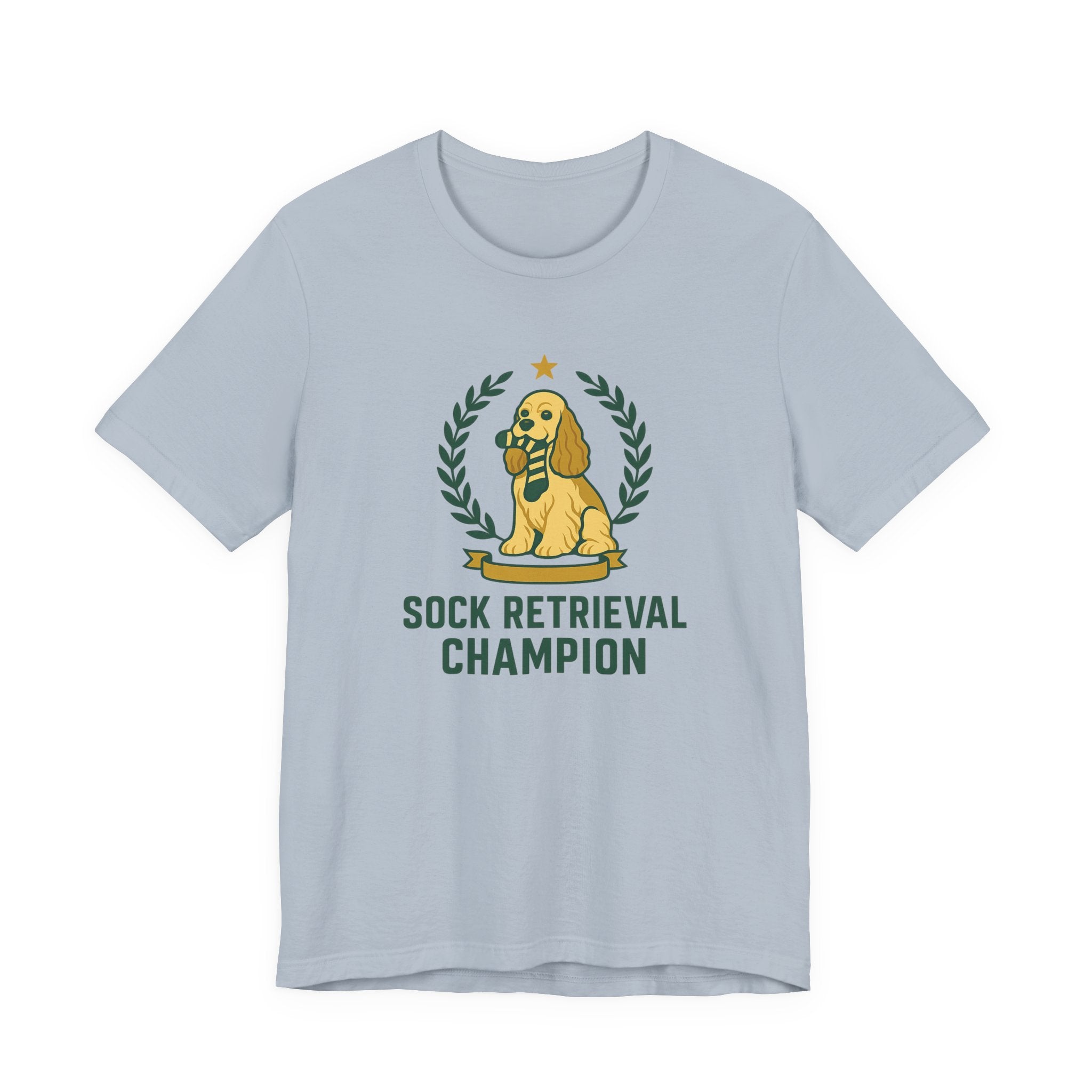 Cocker Sock Retrieval Champion Tee