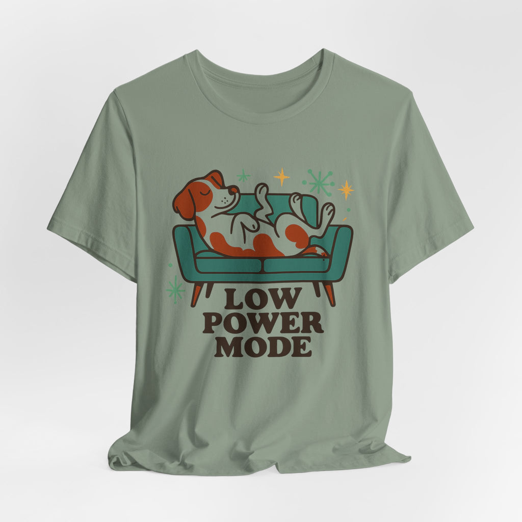 Brittany Spaniel Low Power Mode Tee