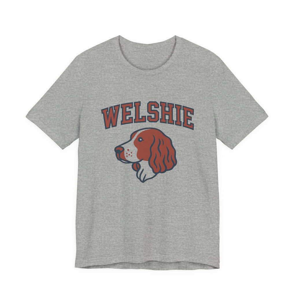 Welsh Springer Spaniel Welshie Varsity Tee