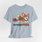 One Dog Open Sleigh Corgi T-Shirt