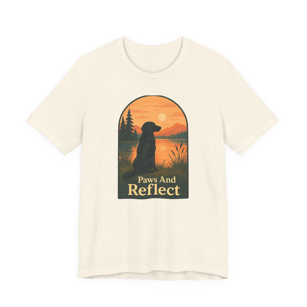 Flat-Coat Paws and Reflect Tee
