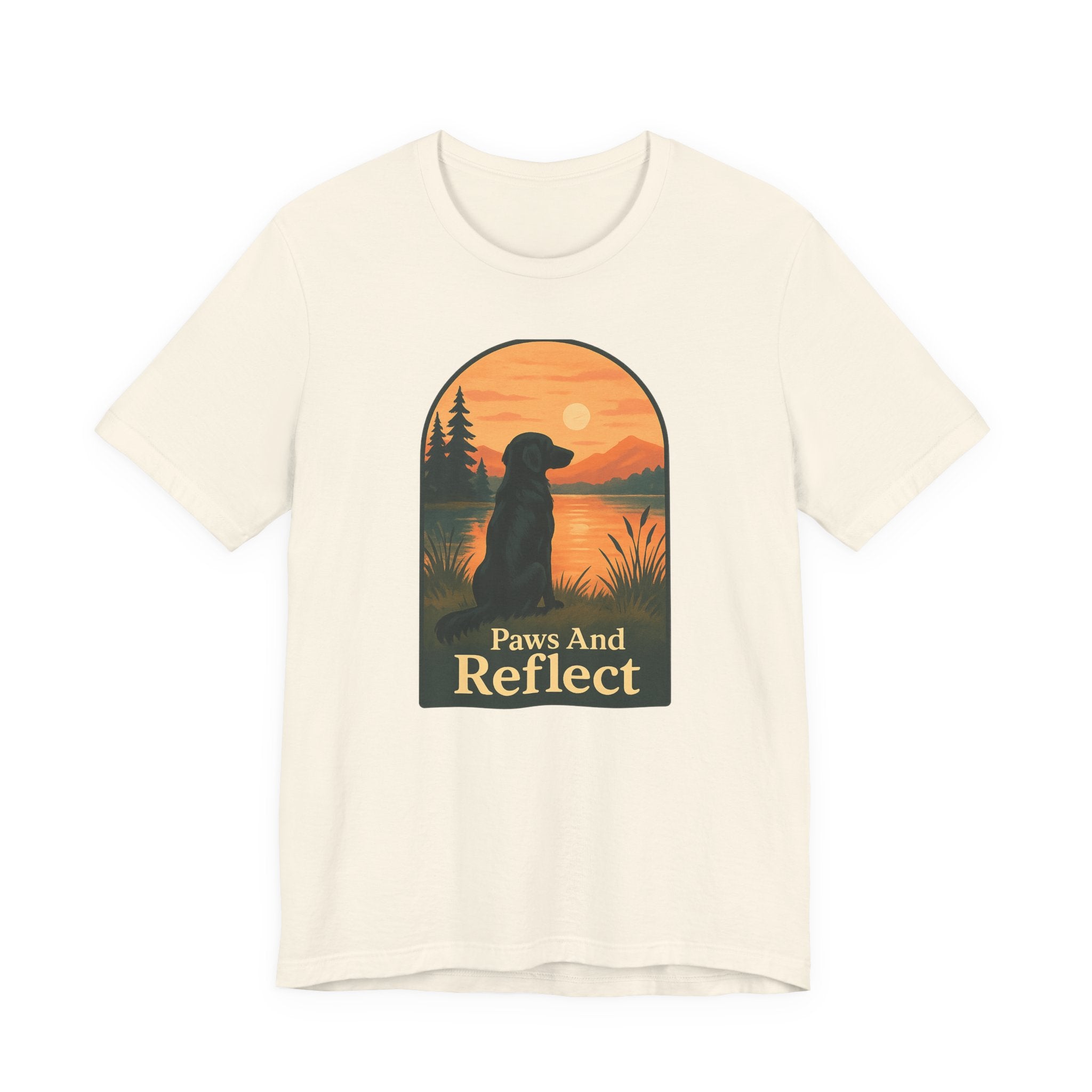 Flat-Coat Paws and Reflect Tee