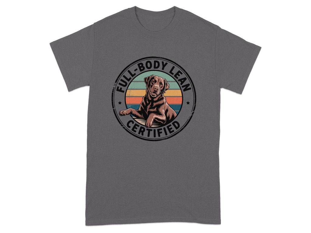 Full-Body Lean Certified Dog Graphic T-Shirt product type