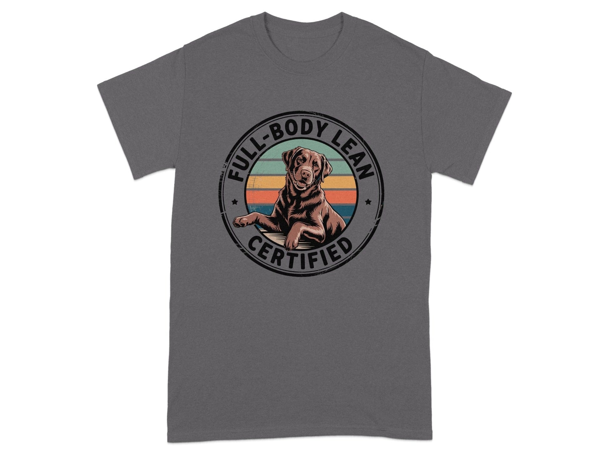 Full-Body Lean Certified Dog Graphic T-Shirt product type