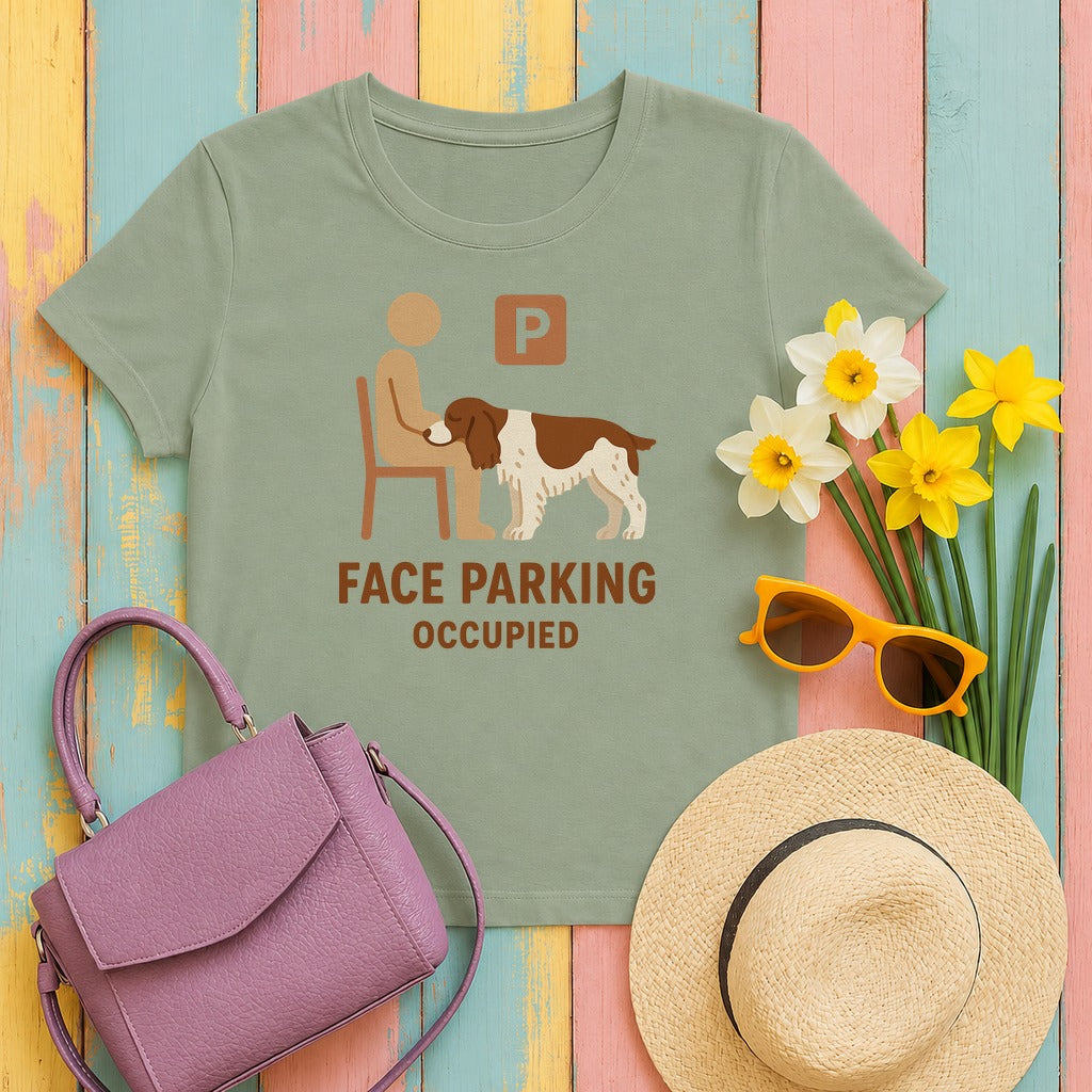 Springer Face Parking Tee in Sage