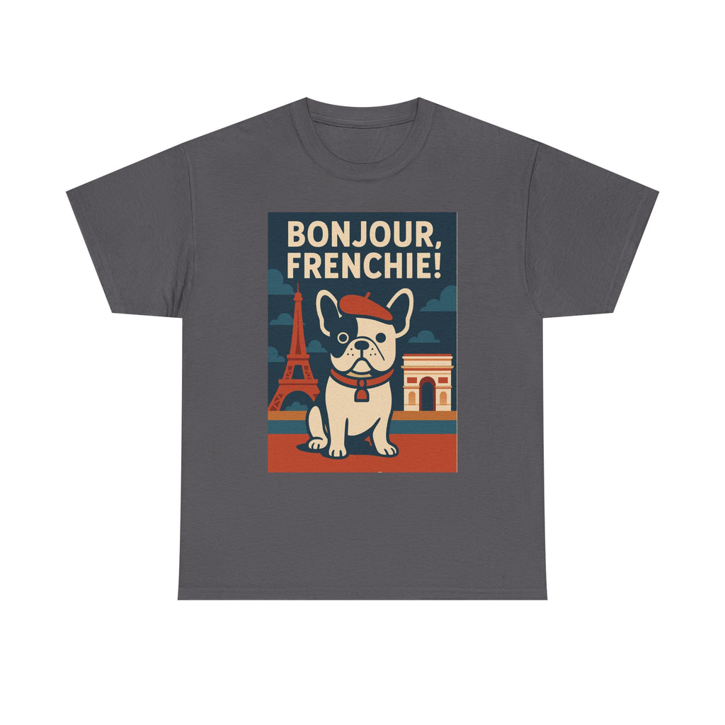 Bonjour Frenchie French Bulldog Paris T-Shirt