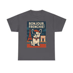 Bonjour Frenchie French Bulldog Paris T-Shirt