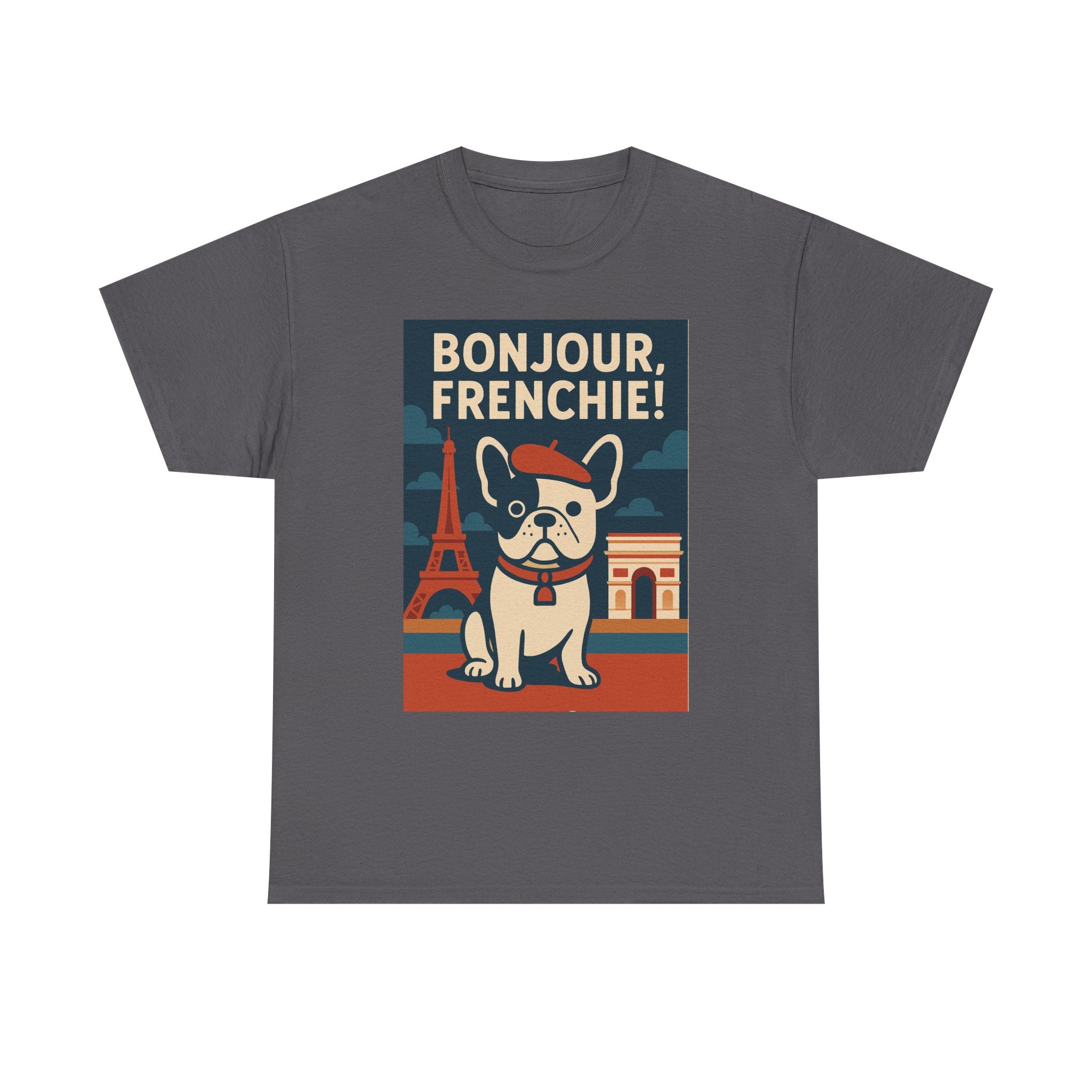 Bonjour Frenchie French Bulldog Paris T-Shirt