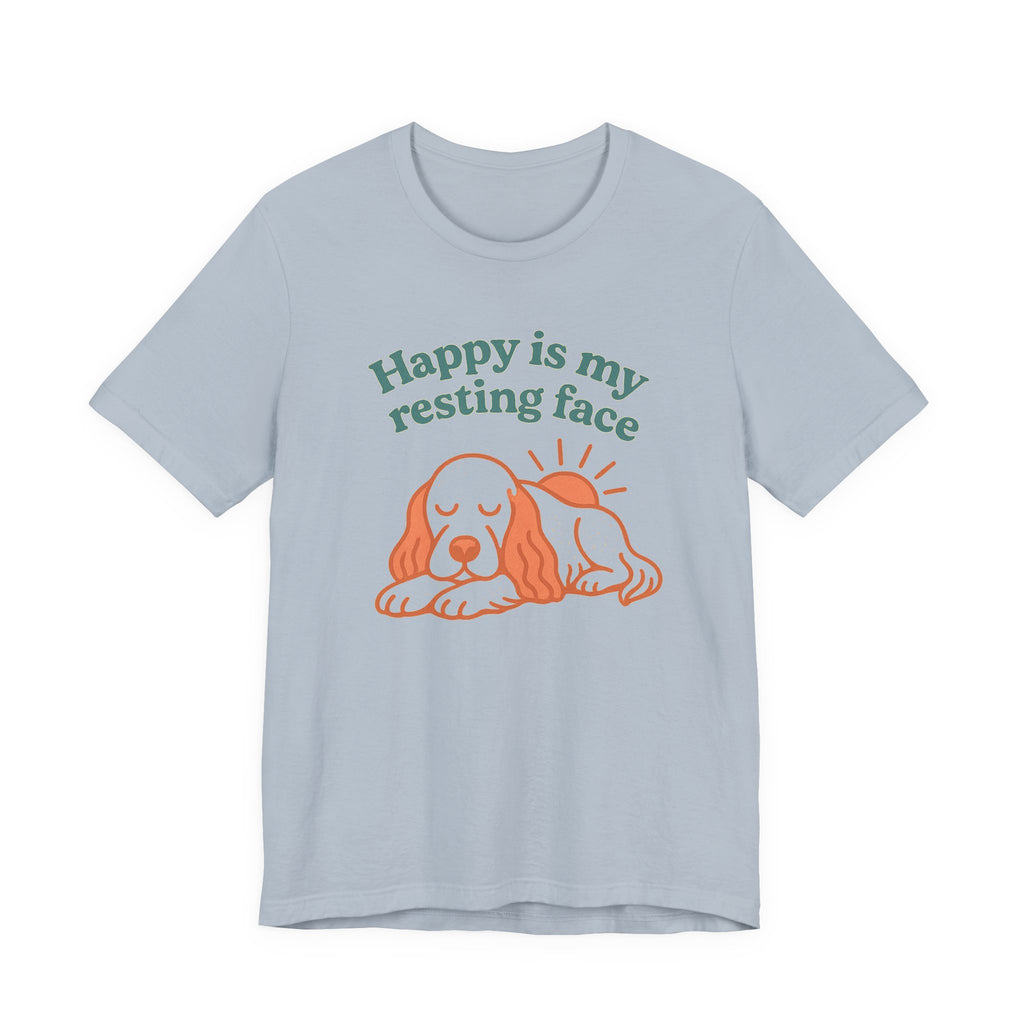 English Setter Happy Is My Resting Face Tee