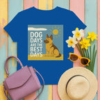 Dog Days Are the Best Days German Shepherd T-Shirt T-shirt