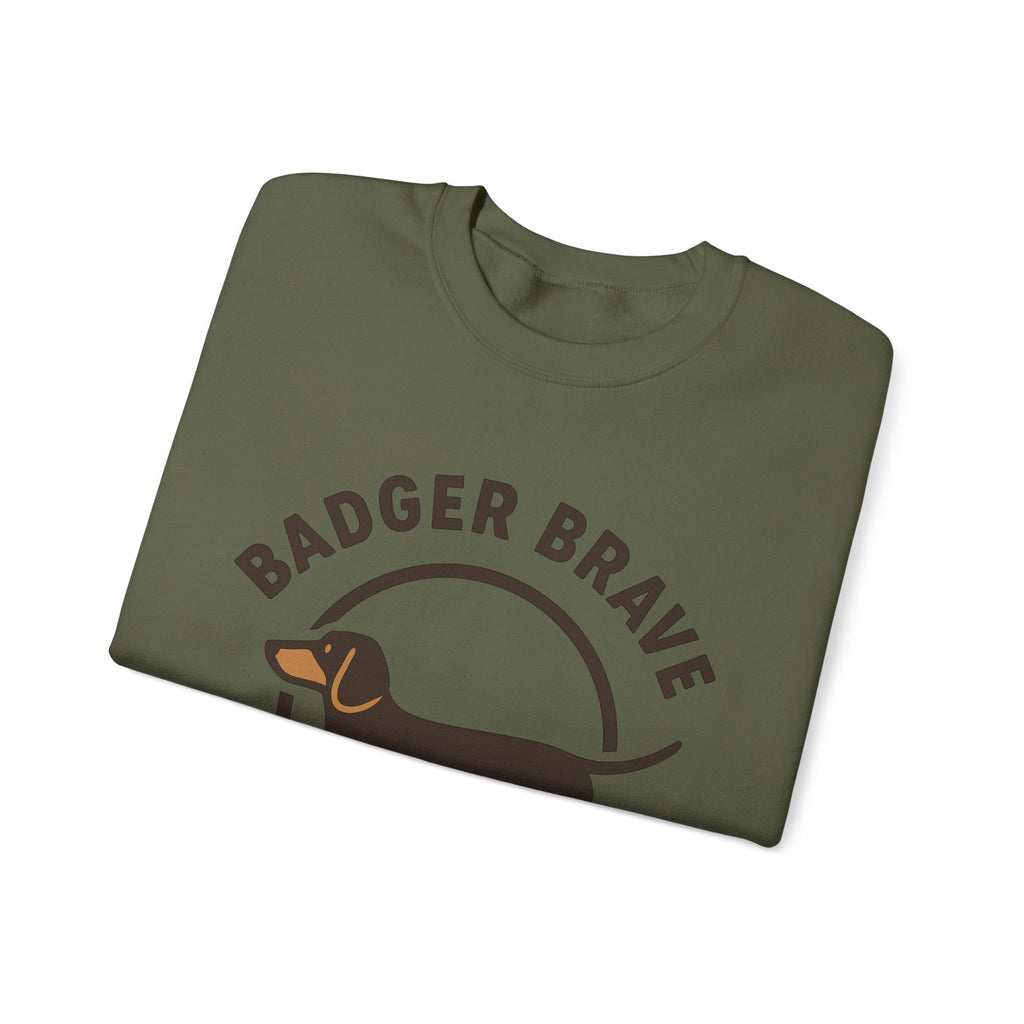 Badger Brave Dachshund Sweatshirt