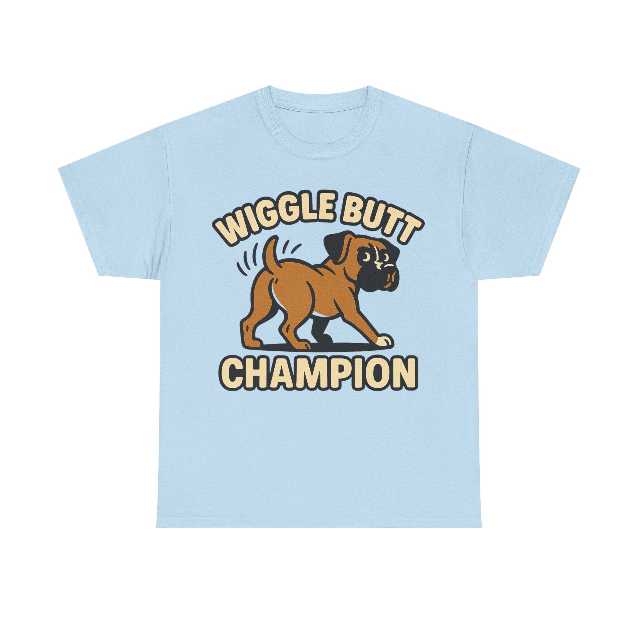 Boxer Dog Unisex Tee - Wiggle Butt Champion