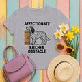 English Setter Affectionate Kitchen Obstacle Tee in Athletic Heather