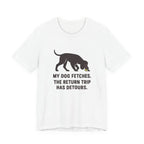 Irish Water Spaniel Return Trip Has Detours Tee