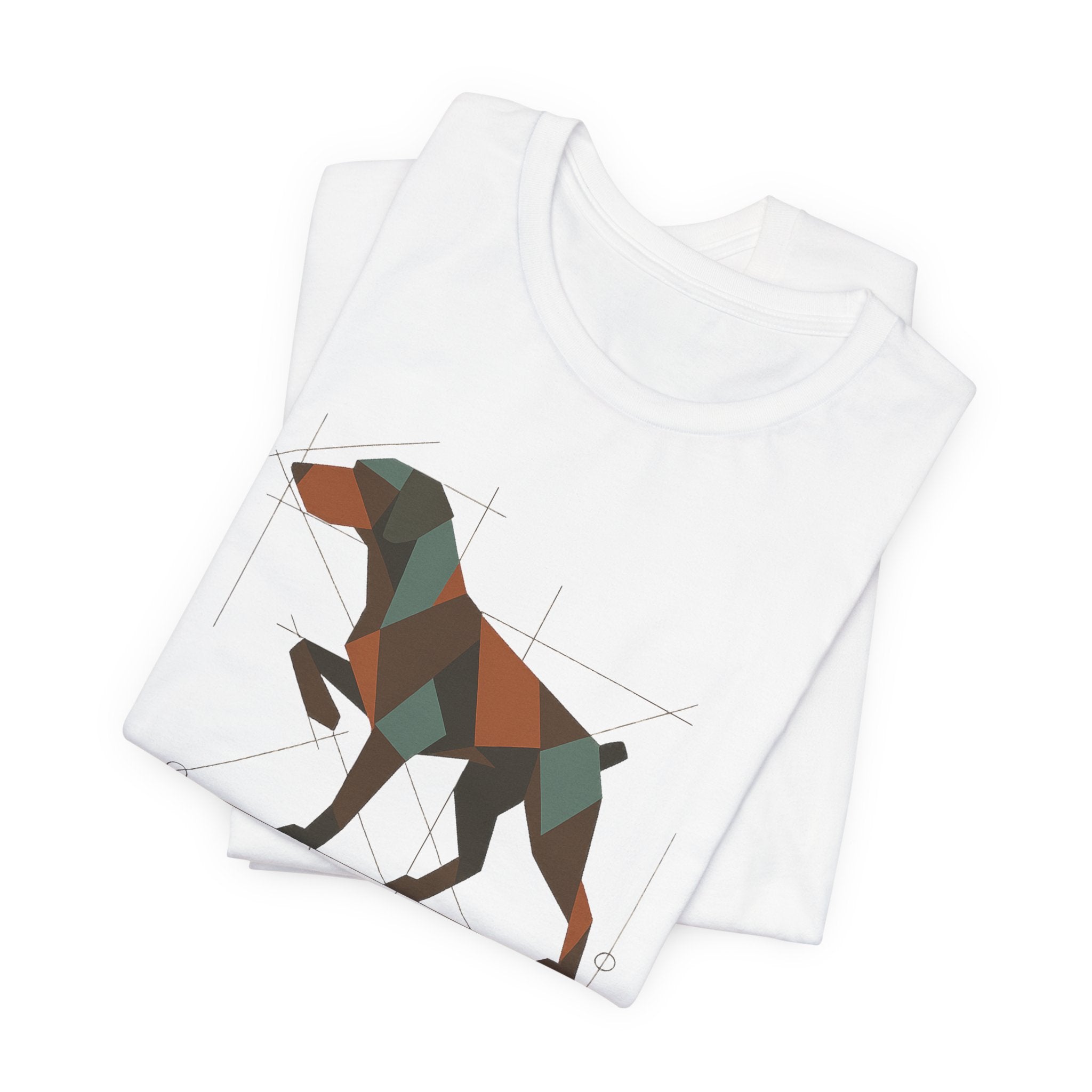 German Shorthaired Pointer Geometry of a Perfect Point Tee