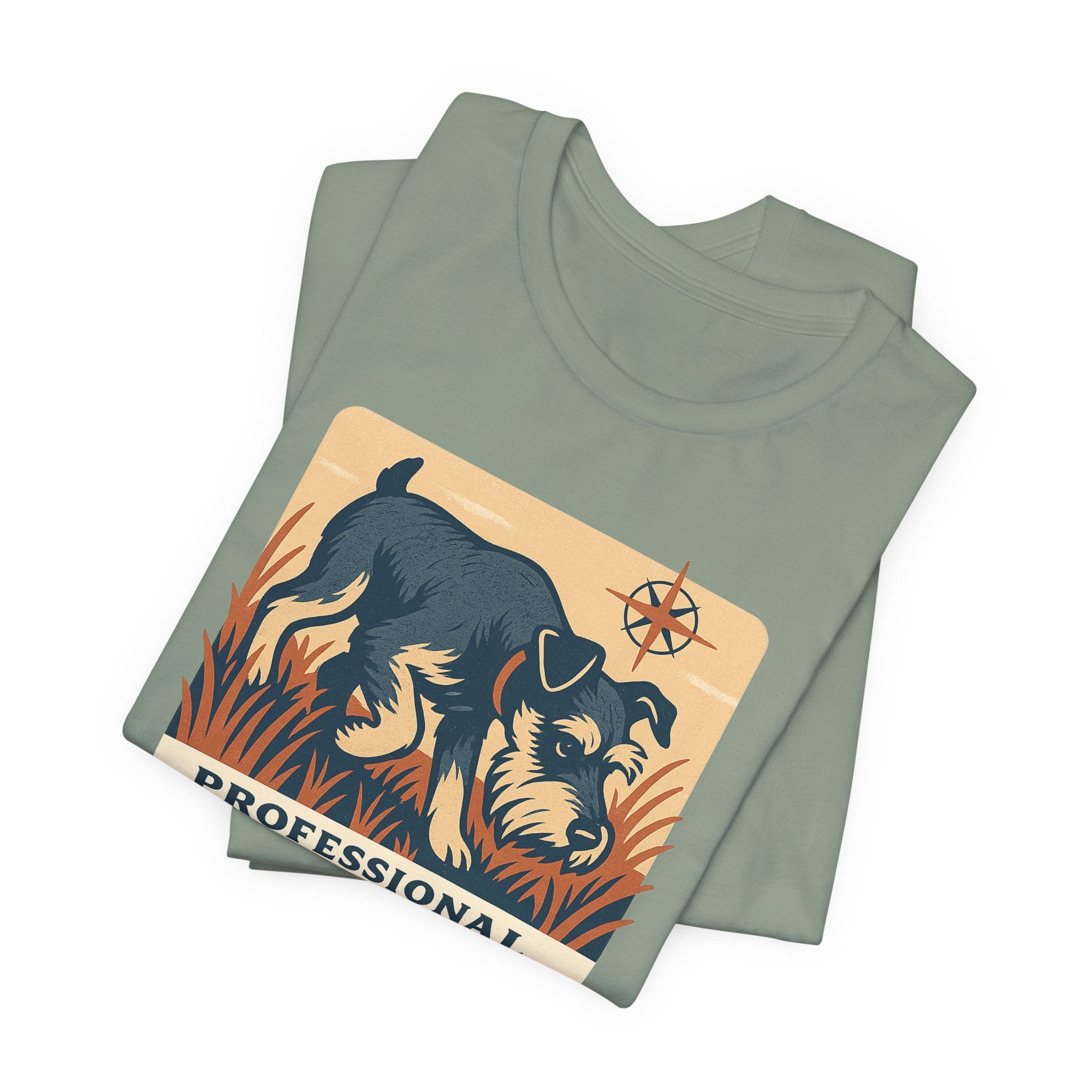Professional Backyard Expedition Leader Schnauzer T-Shirt