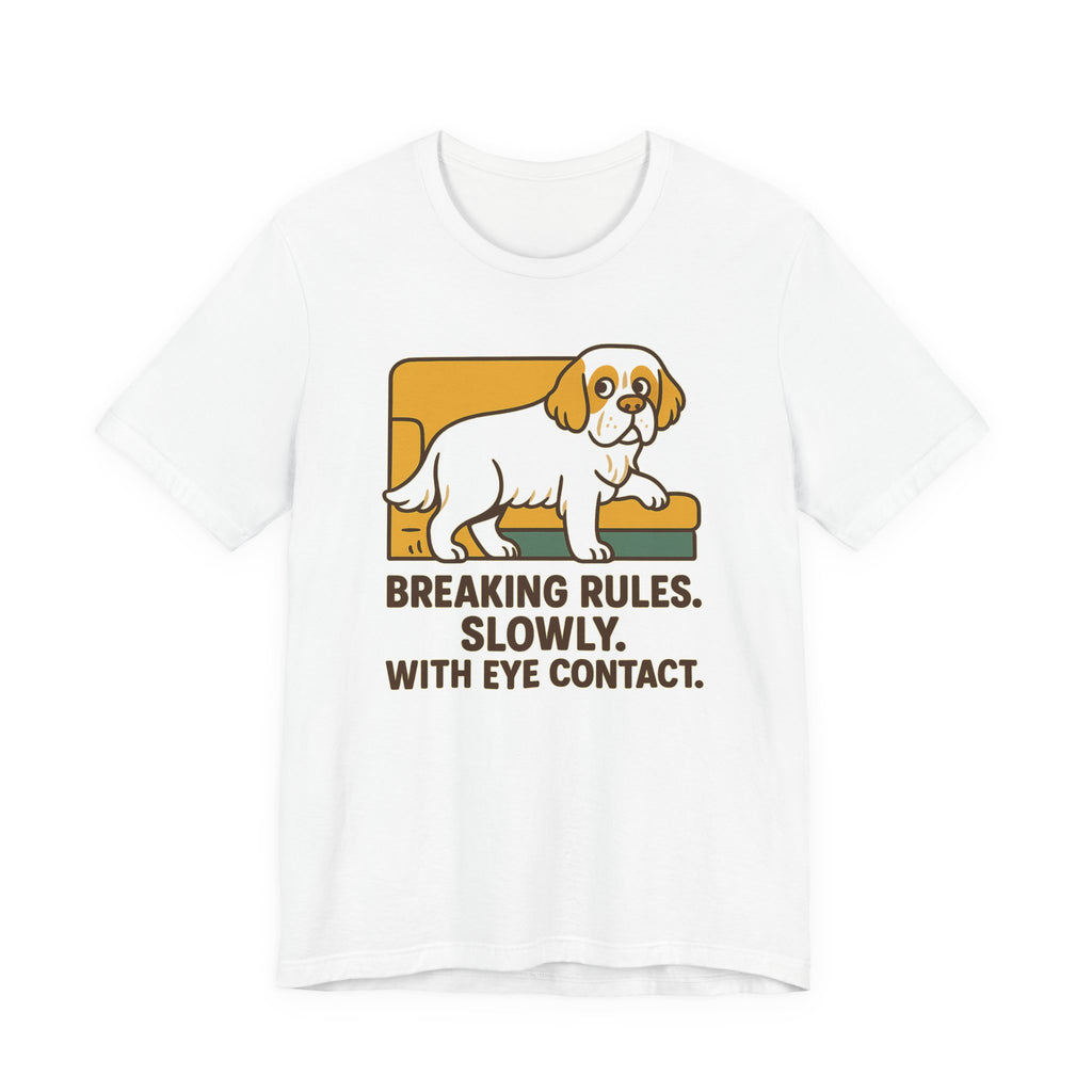 Clumber Breaking Rules Slowly Tee