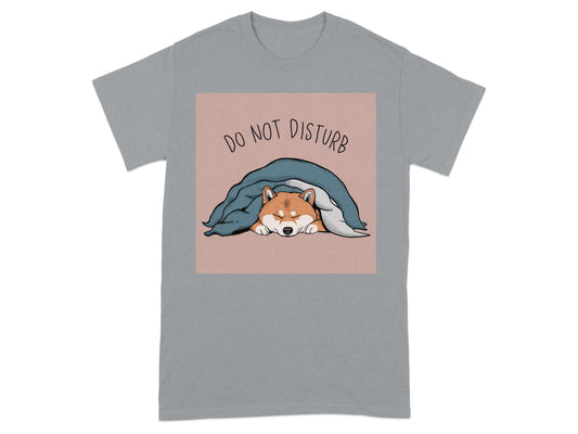 Do Not Disturb Sleeping Dog Graphic T-Shirt product type