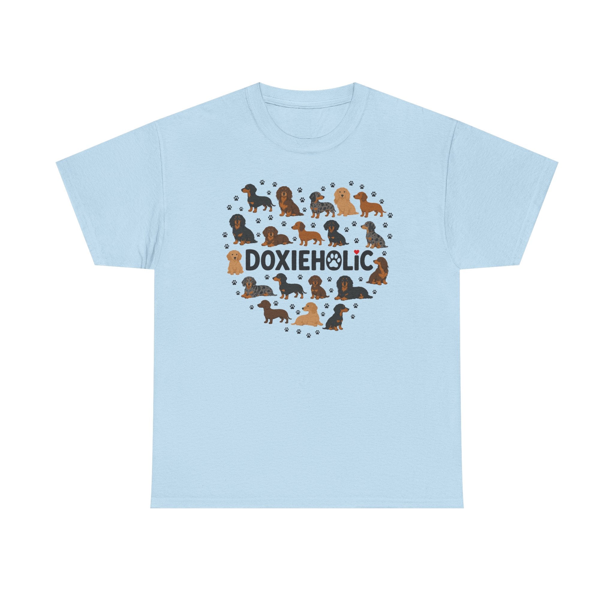 Doxieholic Heart Dachshund T-Shirt