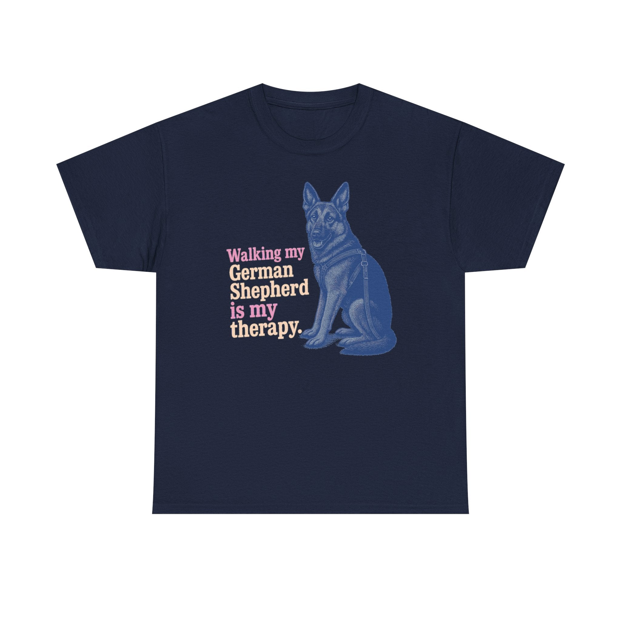 German Shepherd Zen Walker T-shirt