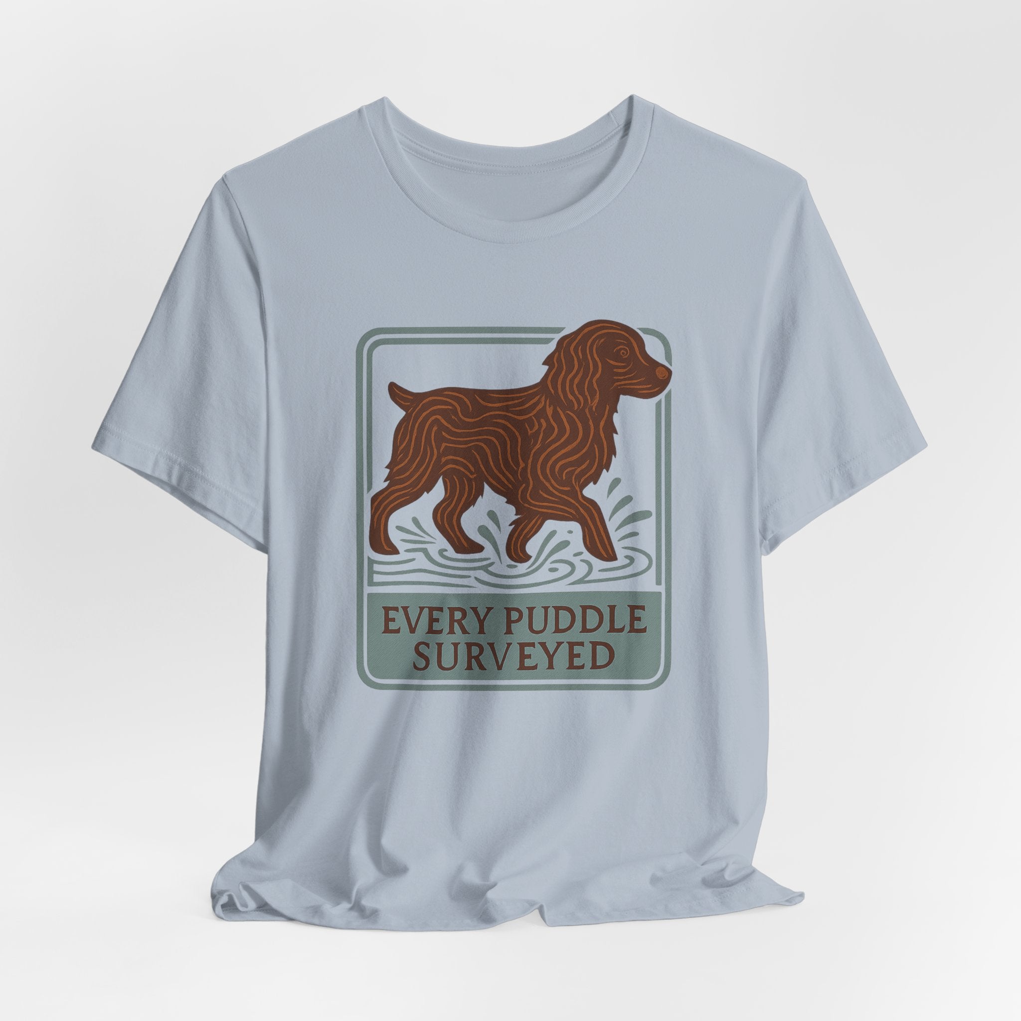Boykin Spaniel Every Puddle Surveyed Tee