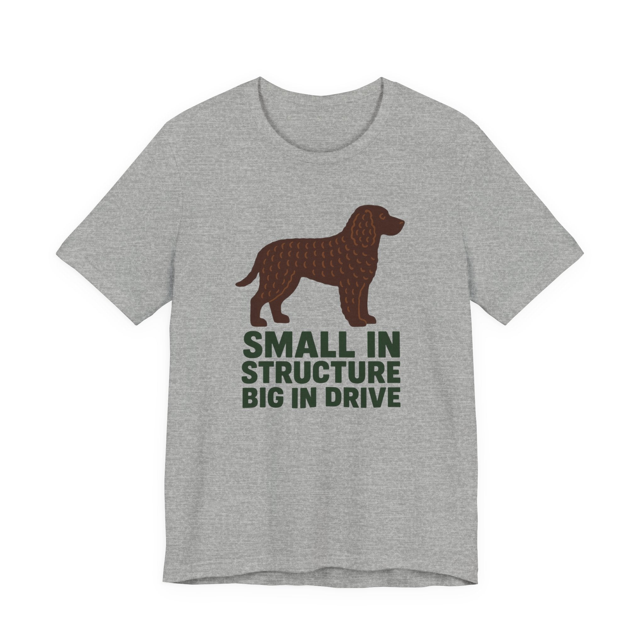 American Water Spaniel Small In Structure Big In Drive Tee