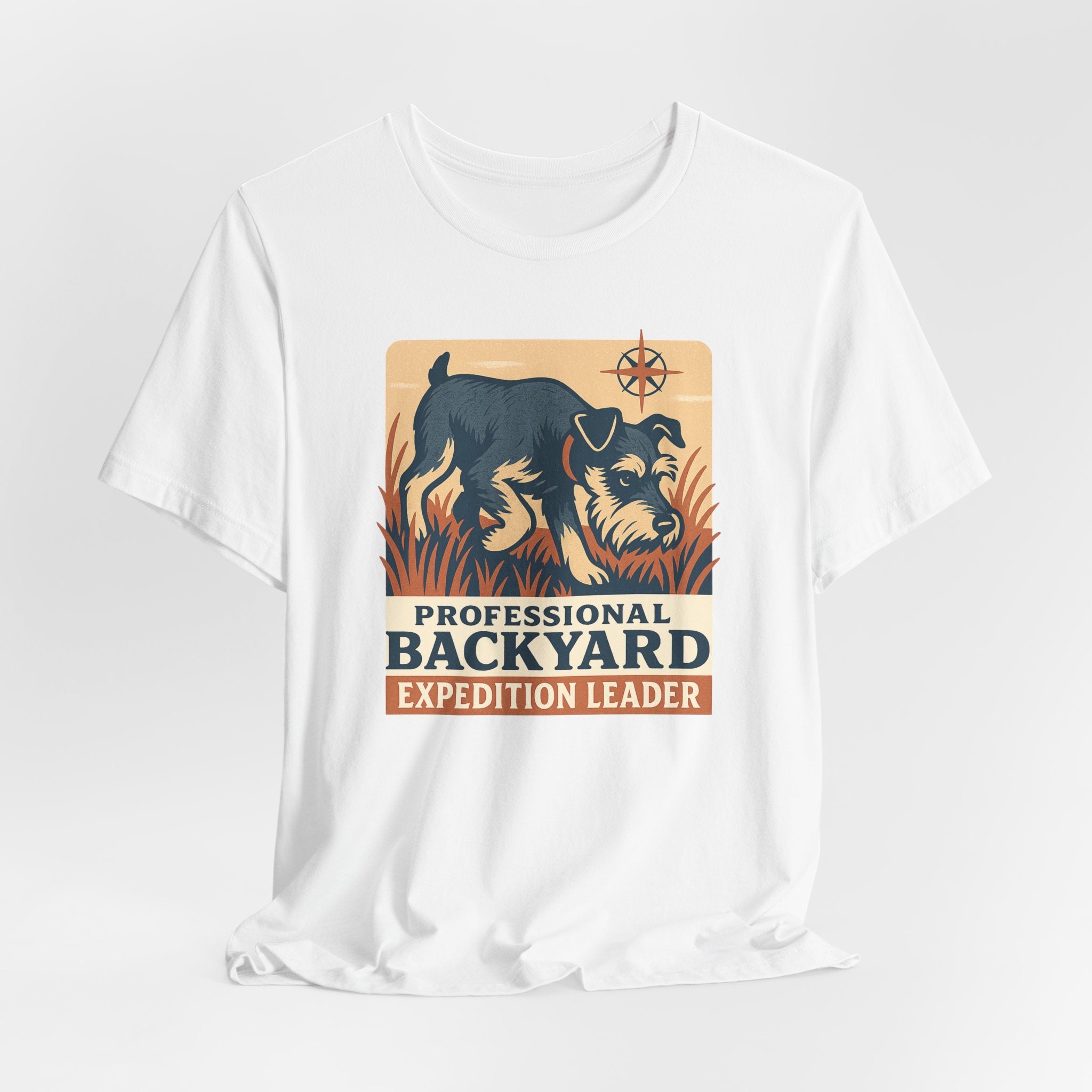 Professional Backyard Expedition Leader Schnauzer T-Shirt