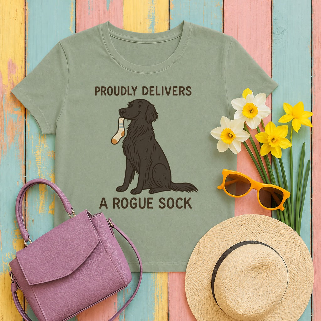 Flat-Coat Proudly Delivers a Rogue Sock Tee in Sage