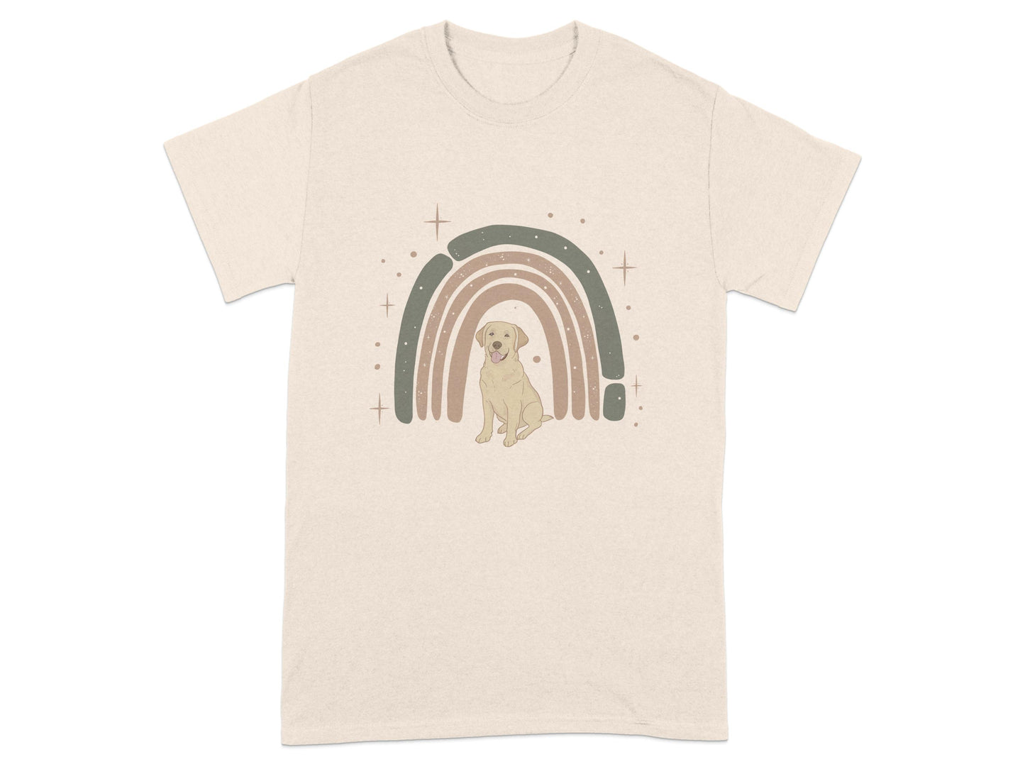 Cute Rainbow Puppy Graphic Tee product type