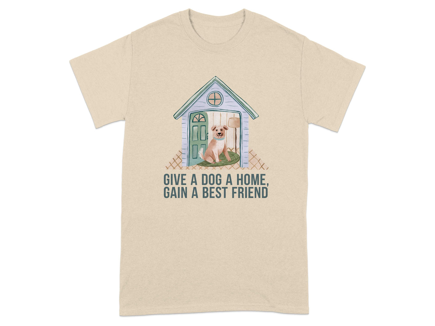 Give a Dog a Home Gain a Best Friend T-shirt product