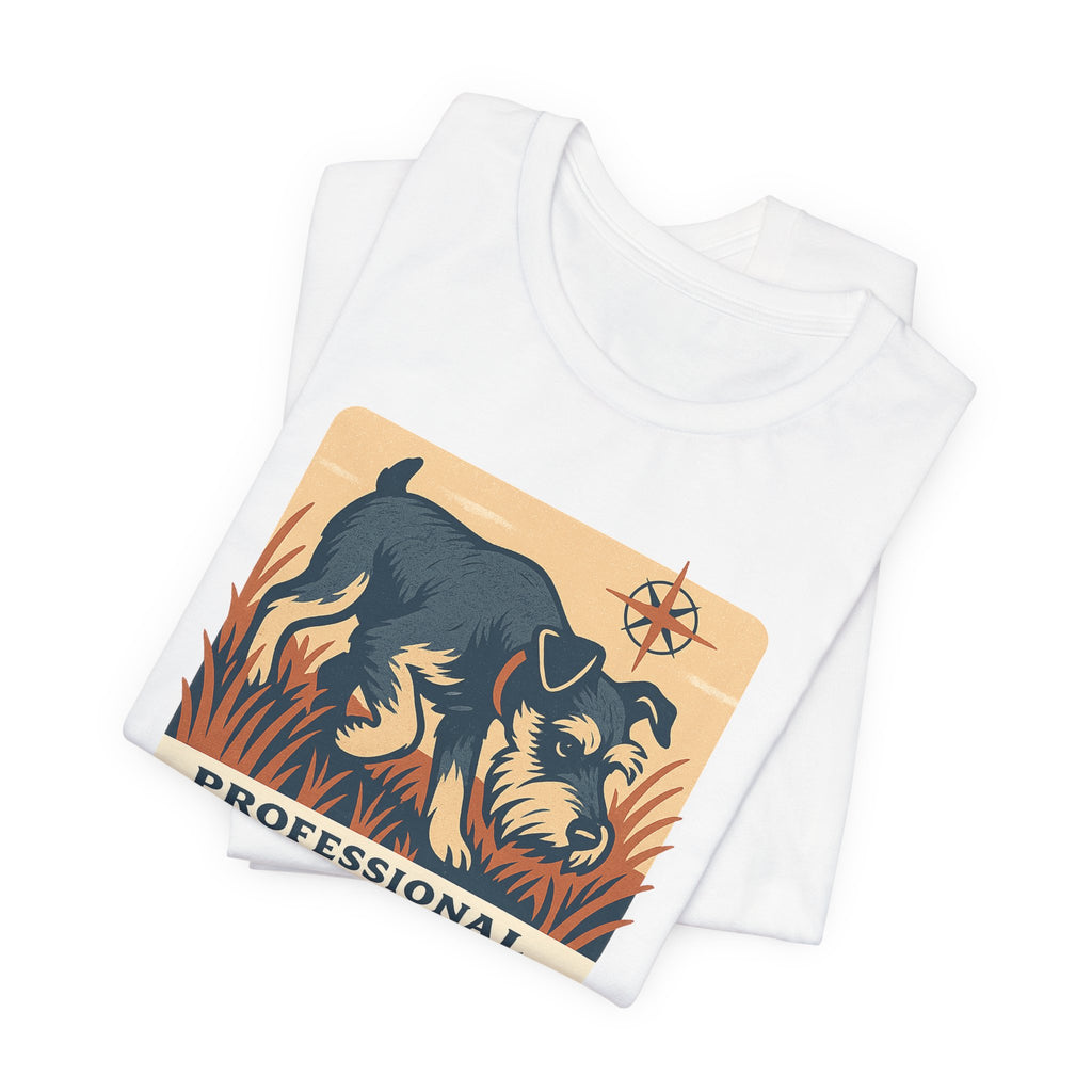 Professional Backyard Expedition Leader Schnauzer T-Shirt