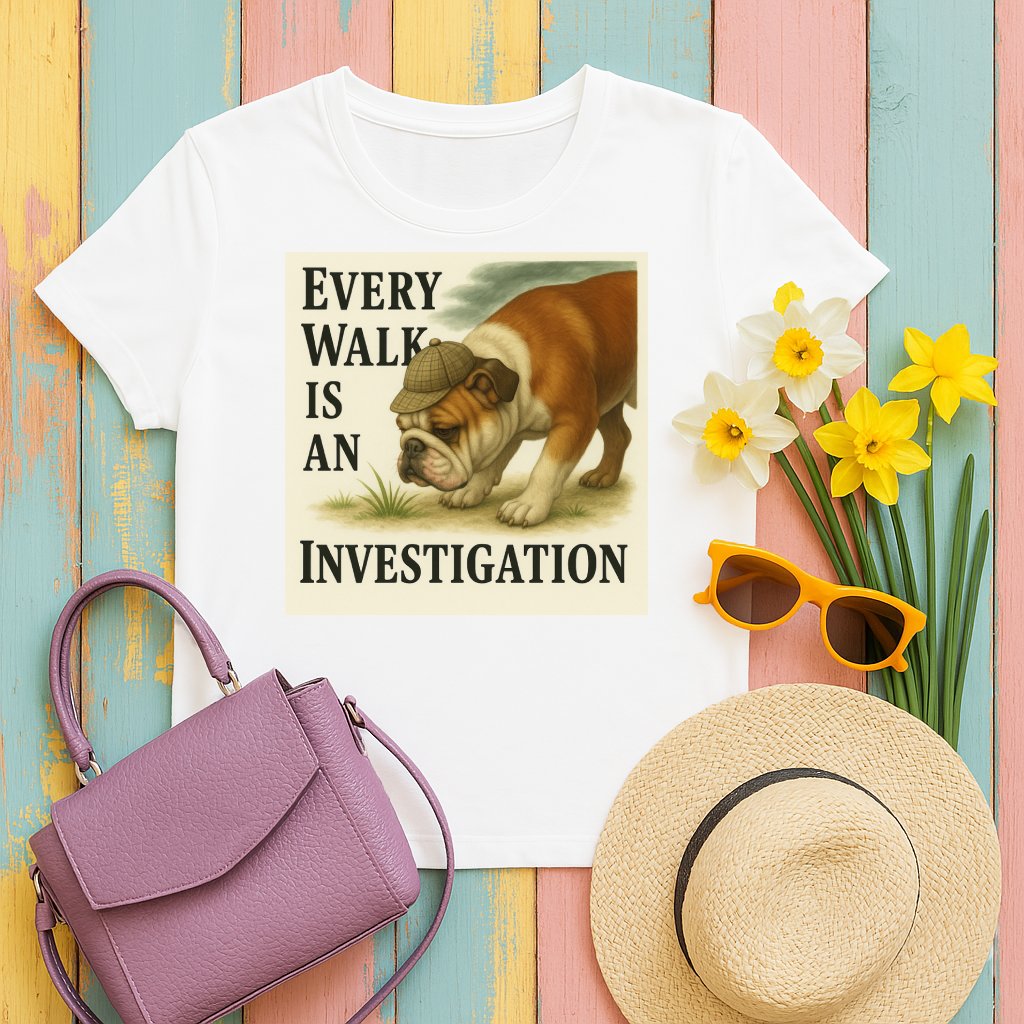 Every Walk Is An Investigation T-shirt product