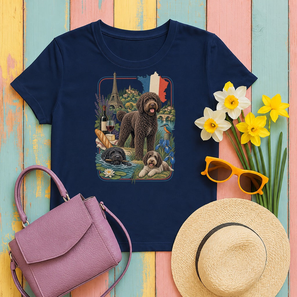 Barbet France Heritage tee, Navy