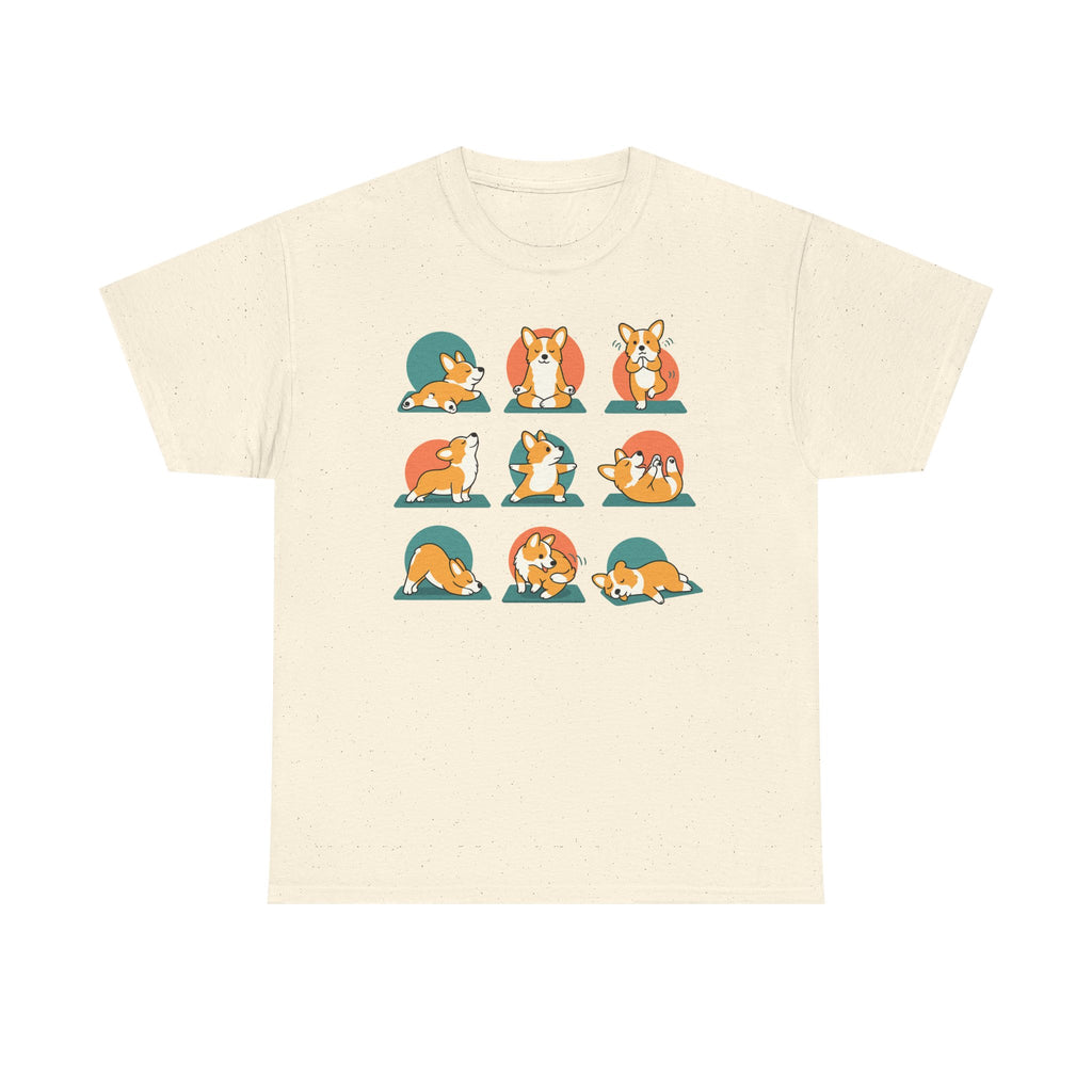 Corgi Yoga Flow Premium T-Shirt