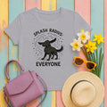 Flat-Coat Splash Radius Everyone Tee in Athletic Heather