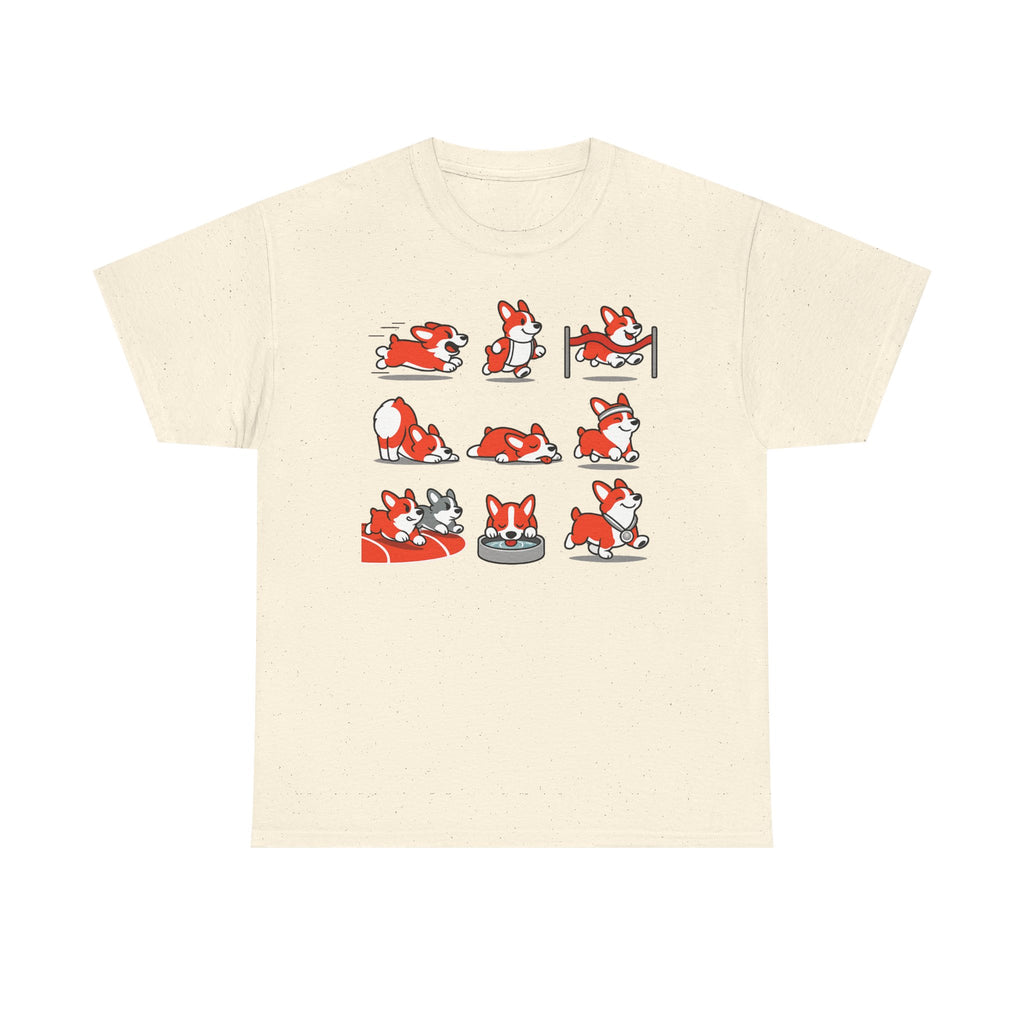 Whimsical Corgi Life T-Shirt