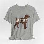 Brittany Spaniel Silhouette Tee