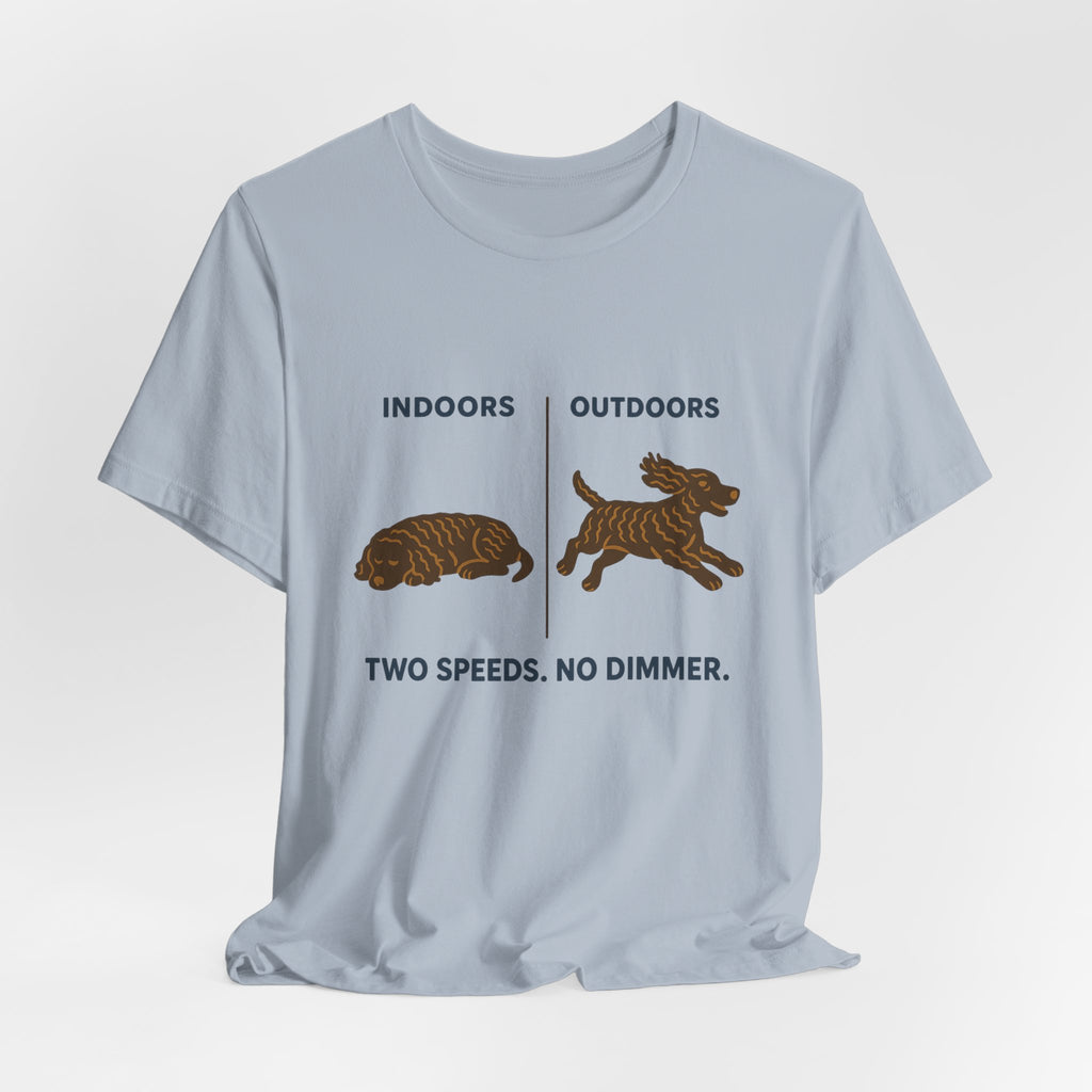 American Water Spaniel Two Speeds No Dimmer Tee