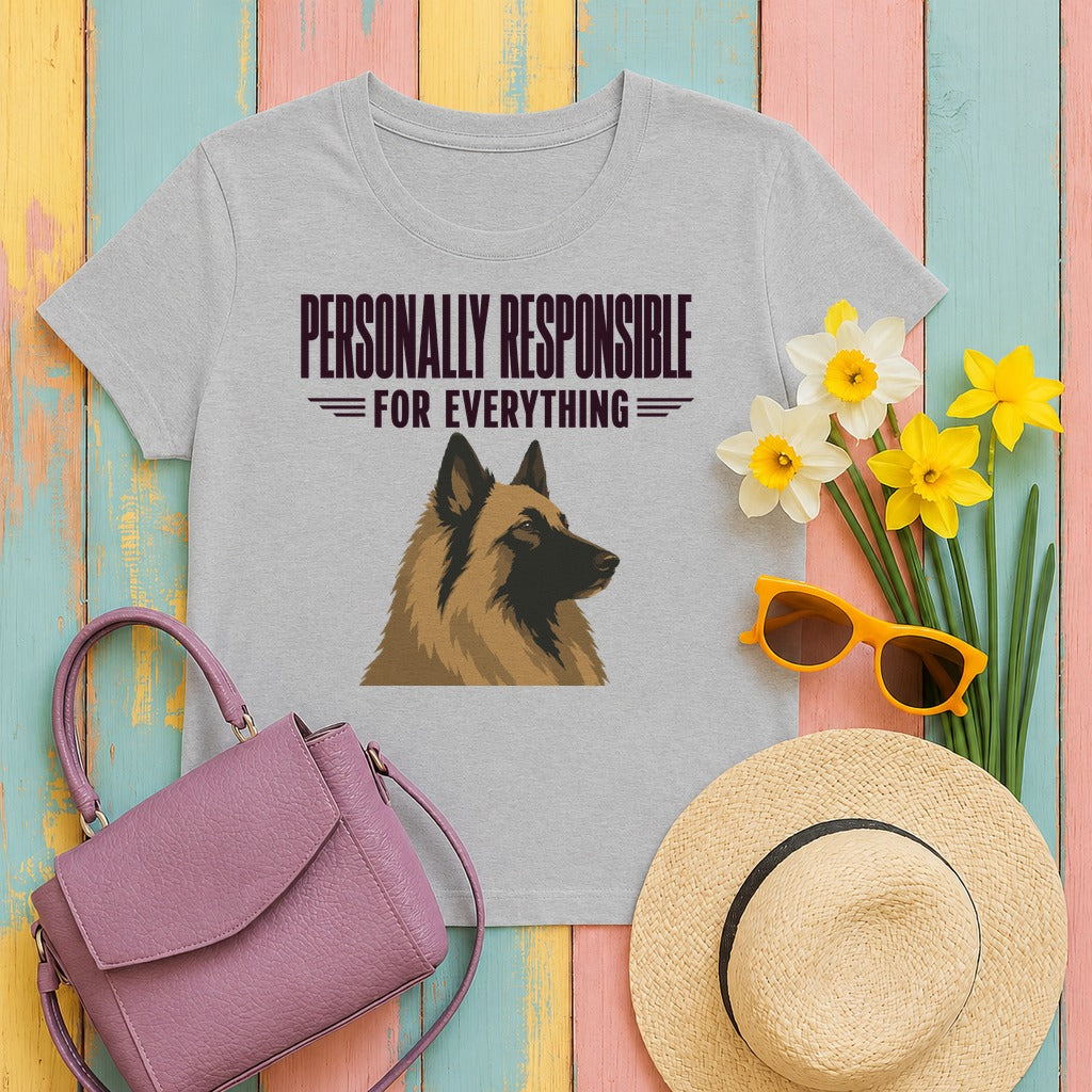 Responsible Everything Belgian Tervuren T-shirt in Sport Grey
