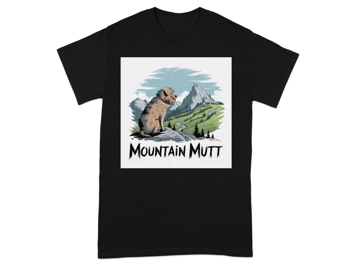 Mountain Mutt scenic graphic print t-shirt product type