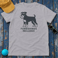 Furnishings Included Miniature Schnauzer T-Shirt in Athletic Heather