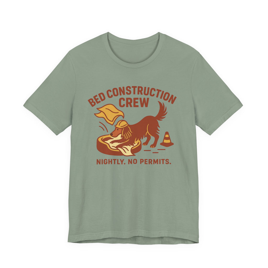Irish Setter Bed Construction Crew Tee