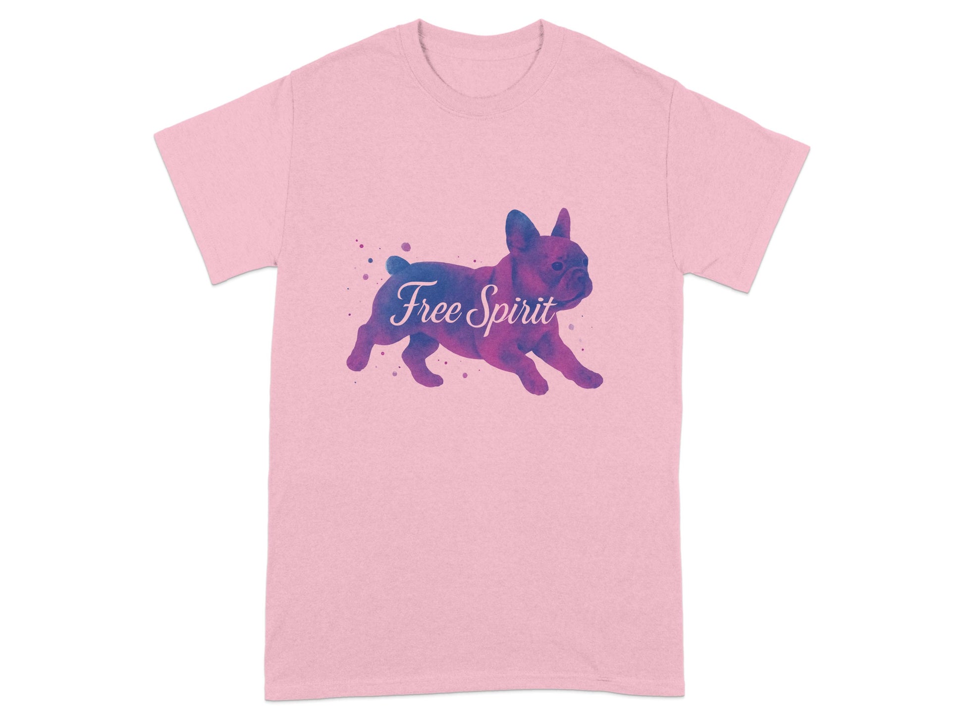 Free Spirit French Bulldog Graphic T-Shirt product type