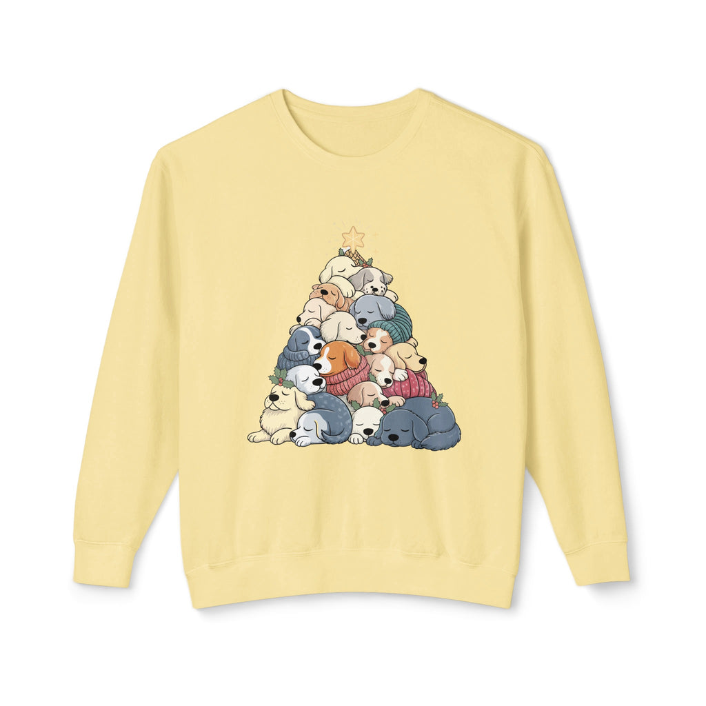 Adorable Dogs Christmas Tree Graphic Sweatshirt product