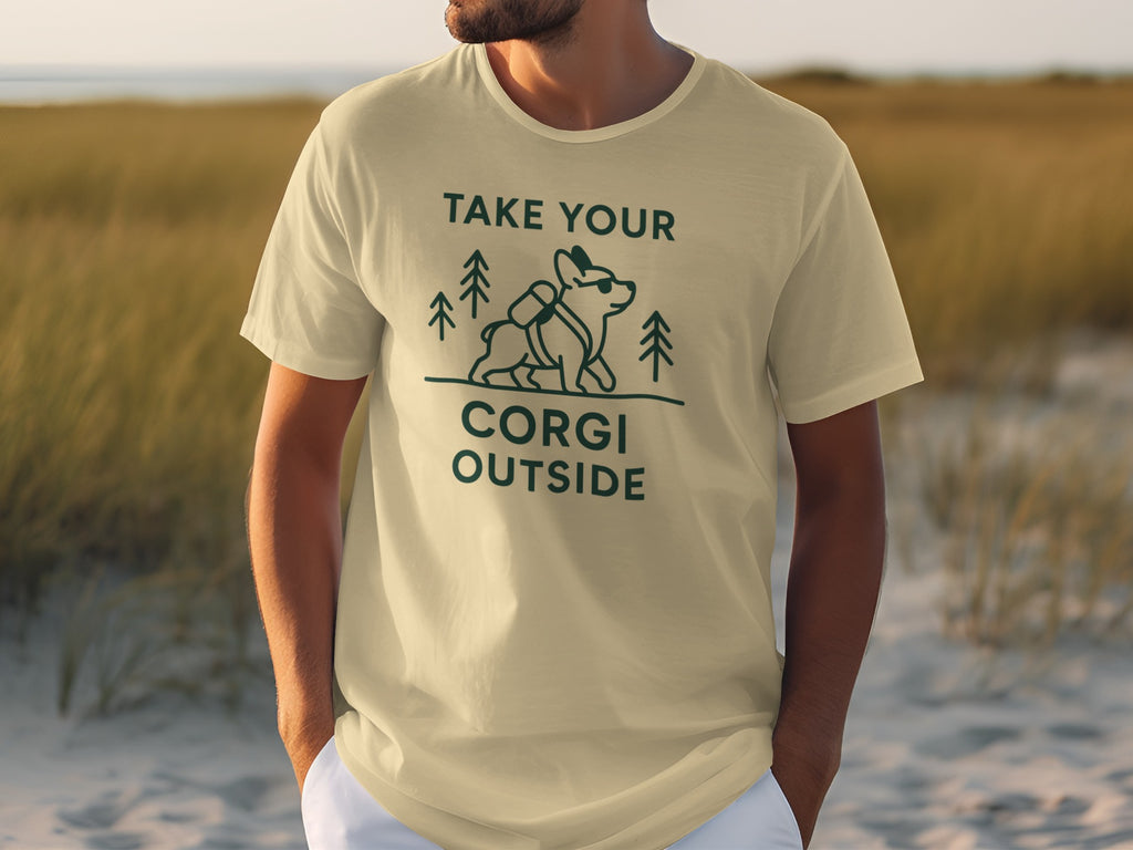 Take Your Corgi Outside Graphic T-Shirt