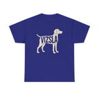 Elegant Vizsla Silhouette T-Shirt