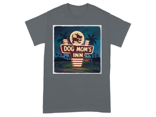 Dog Mom's Inn Graphic Tee Novelty T-shirt product type