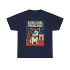 Bonjour Frenchie French Bulldog Paris T-Shirt