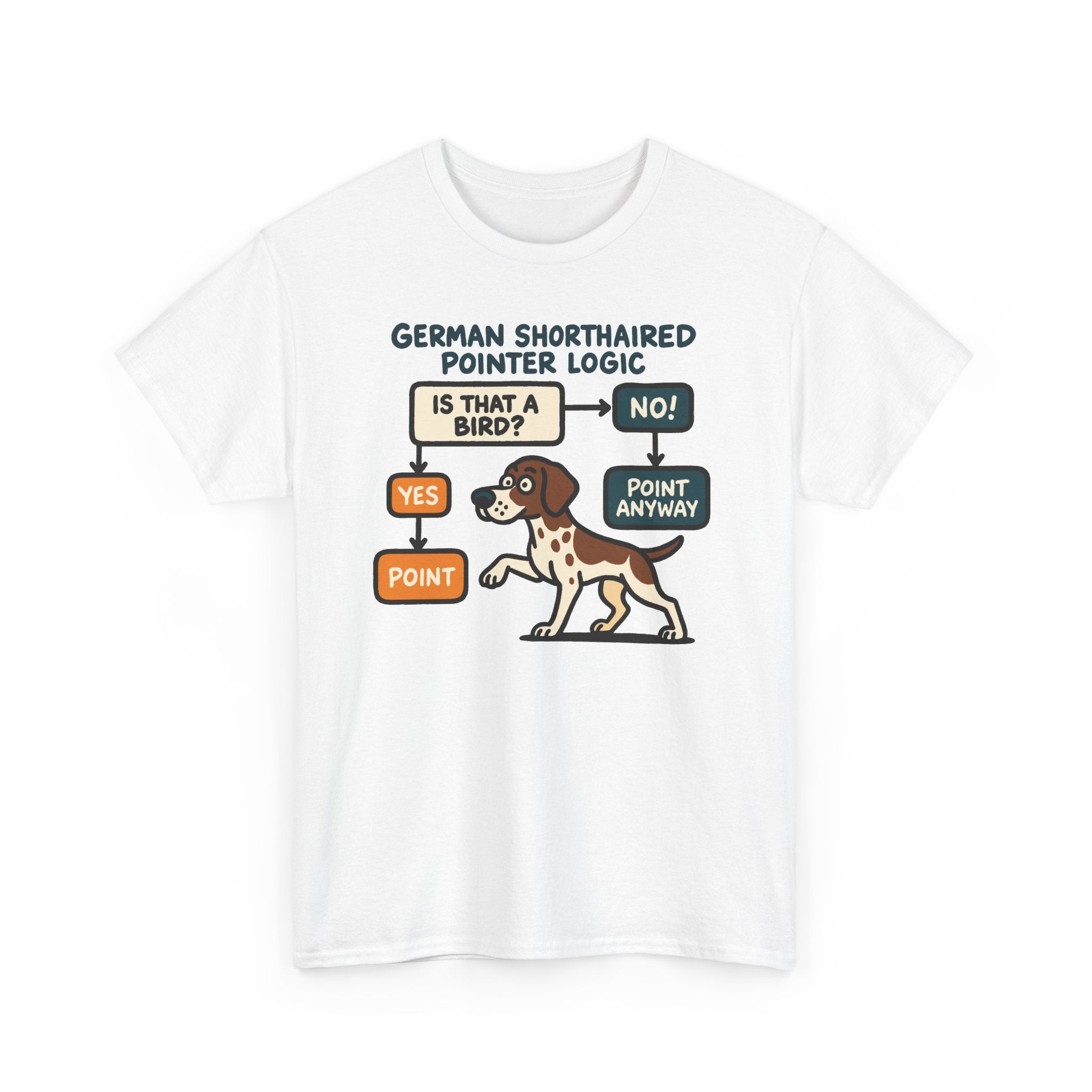 German Shorthaired Pointer Logic T-shirt